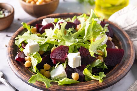 Салат из свеклы с сыром