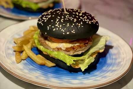 Бургер с курицей