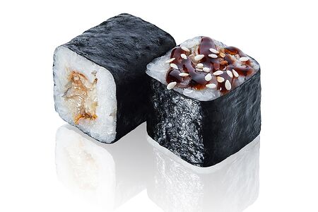 Классический ролл с угрём