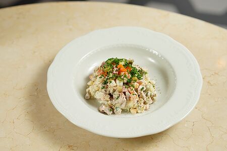 Оливье с ростбифом