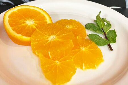 Апельсин очищенный