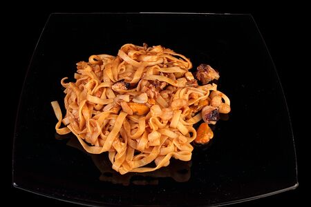 Удон с морепродуктами классический