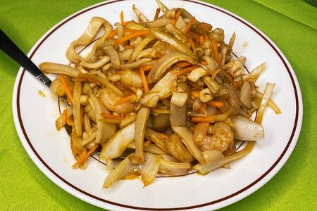 Салат с морепродуктами