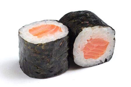 Мини-ролл с лососем холодного копчения