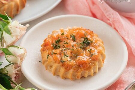 Перепечки с лососем