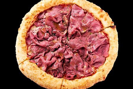 Пицца Пастрами и каламат