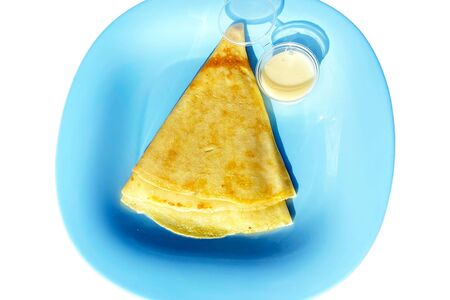 Блин со сгущенкой