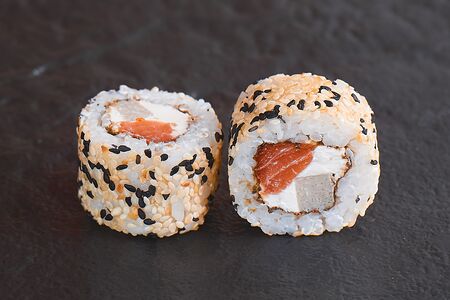 Аляска с лососем