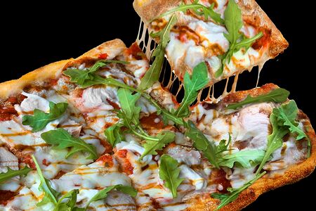 Римская пицца Курочка и Терияки