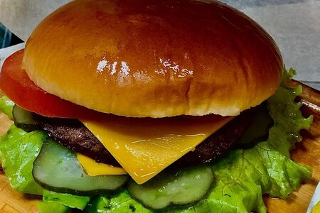 Фирменный бургер BBQ