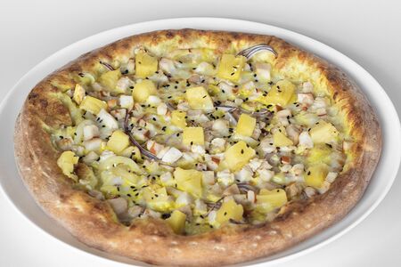 Пицца Карри с ананасом