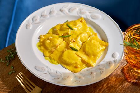 Равиоли с кроликом