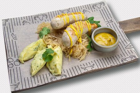 Вайсвурстские колбаски с добавлением сыра