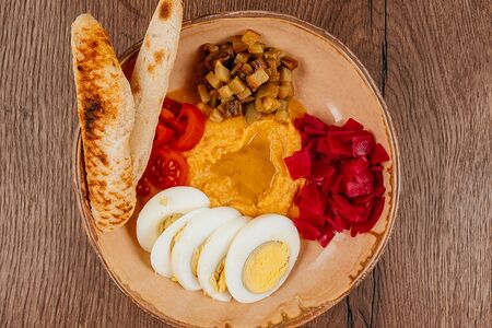 Вегетарианская закуска из нута