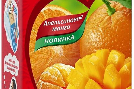 Любимый Напиток апельсин/ манго/ мандарин т/пак