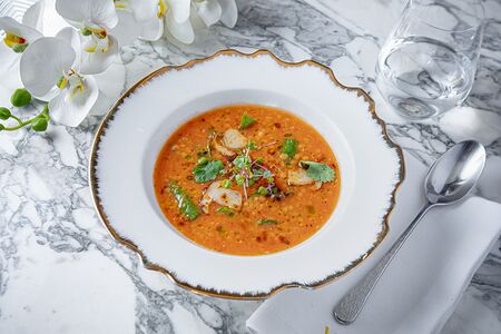 Пряный чечевичный суп