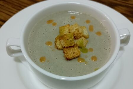 Крем-суп грибной