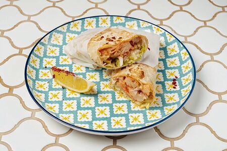 Марокканская шаурма с креветками