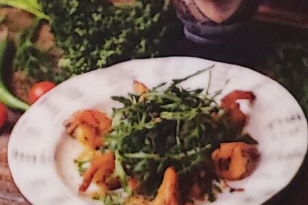 Салат Руккола с креветкой