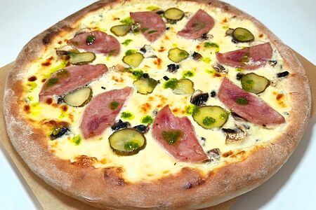 Пицца Ветчина-грибы халяль