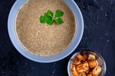 Грибной крем-суп