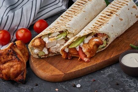 Шаверма с курой гриль