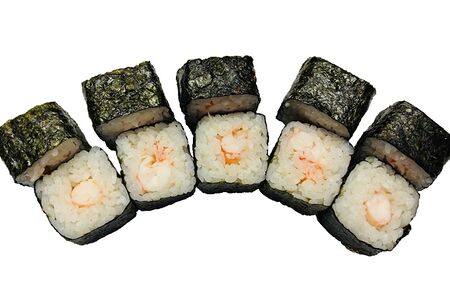 Ролл с креветкой