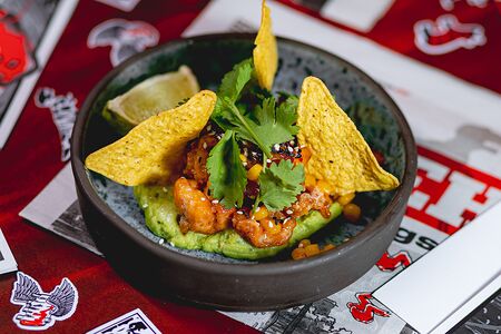 Курица по-азиатски с гуакамоле