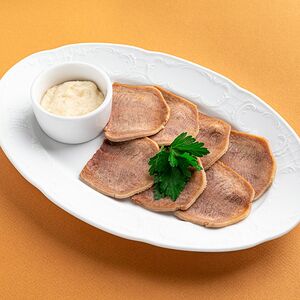 Язык с хреном