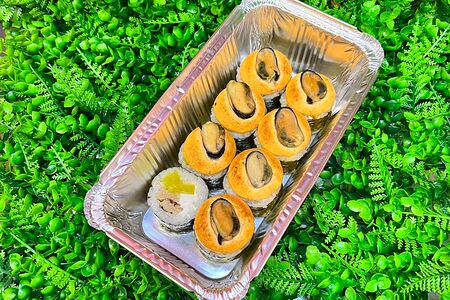 Запеченный с мидиями спайси