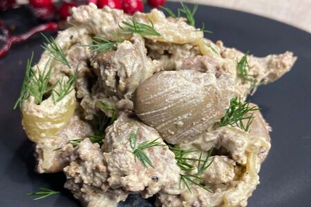 Печень по-домашнему