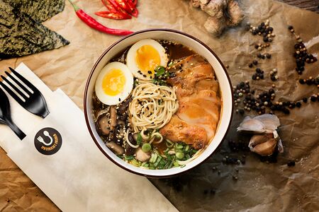 Рамен с курицей XL