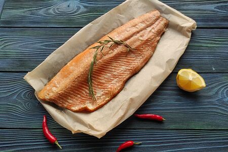 Филе сёмги слабой соли горячего копчения на ольхе L