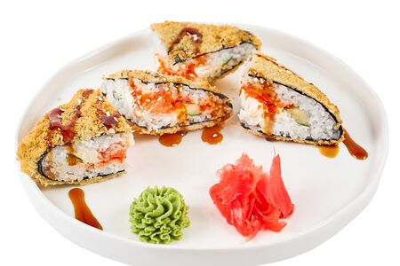 Суши-сэндвич с лососем