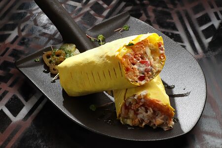 Шаурма с цыплёнком