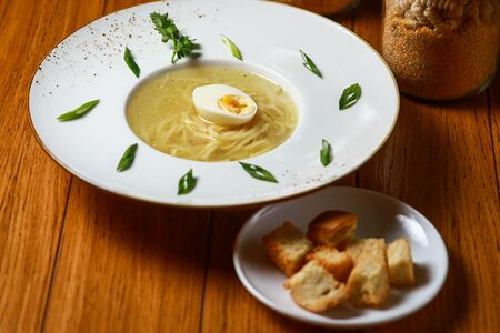 Суп-лапша куриная