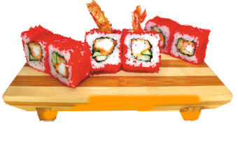 Ролл Спайси-эби темпура