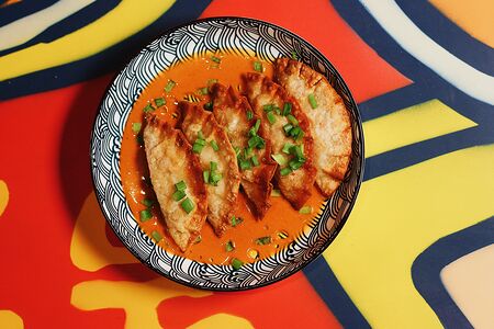 Гёдза с курицей