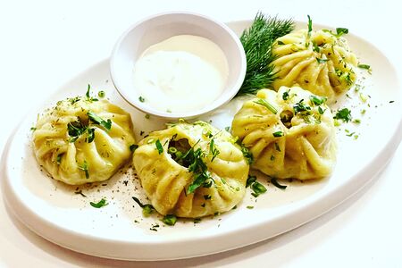 Манты с индейкой