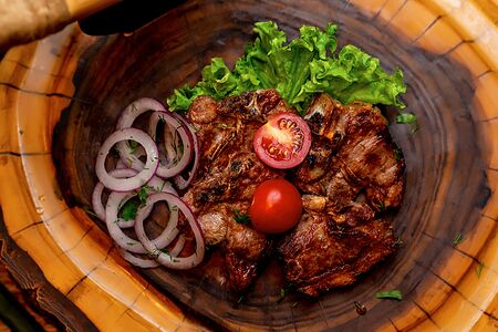 Шашлык из баранины на кости