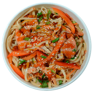 Лосось в соусе терияки