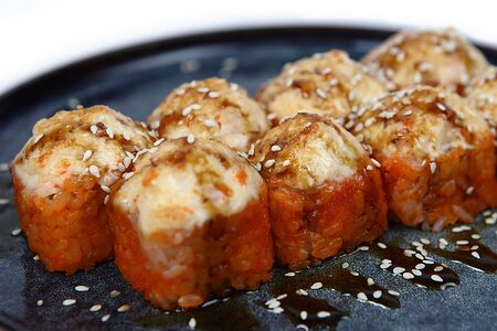 Запеченный ролл Лос-Анджелес