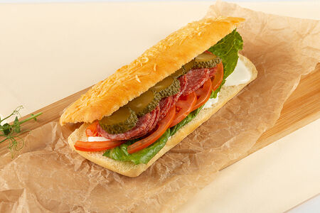 Панини с пикантной салями