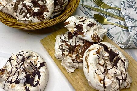 Меренга с шоколадом