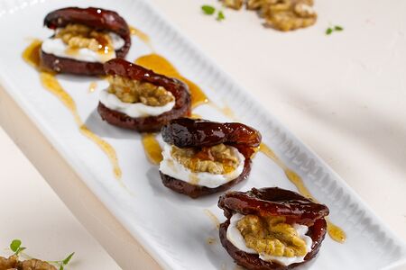 Курага с маскарпоне