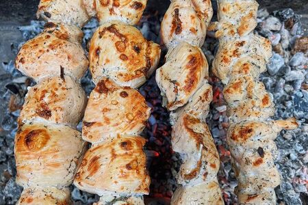 Шашлык из курицы