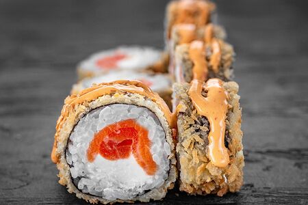 Темпура с лососем