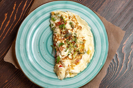 Омлет натуральный с овощами