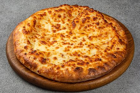 Хачапури двойное тесто тройной сыр