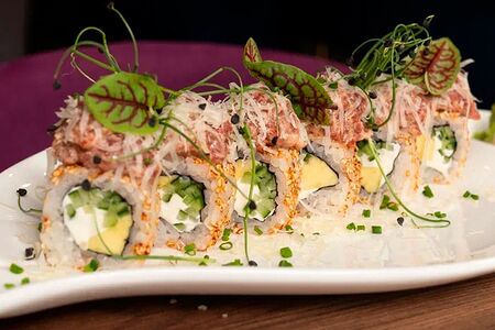 Ролл Тартар говядина с пармезаном